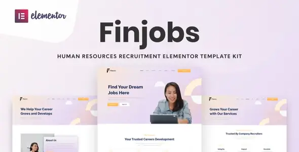 Finjobs – Human Resource Elementor Template Kit